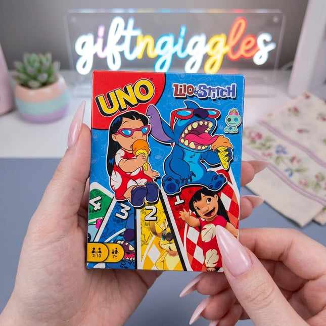 Stitch Uno Cards