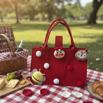 Cute Red Tote Bag
