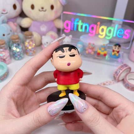 Adorable Shinchan Figurine for Desk Decor