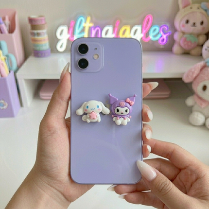 Cute Sanrio-Inspired 3D Decorative Character Stickers/Stick ons